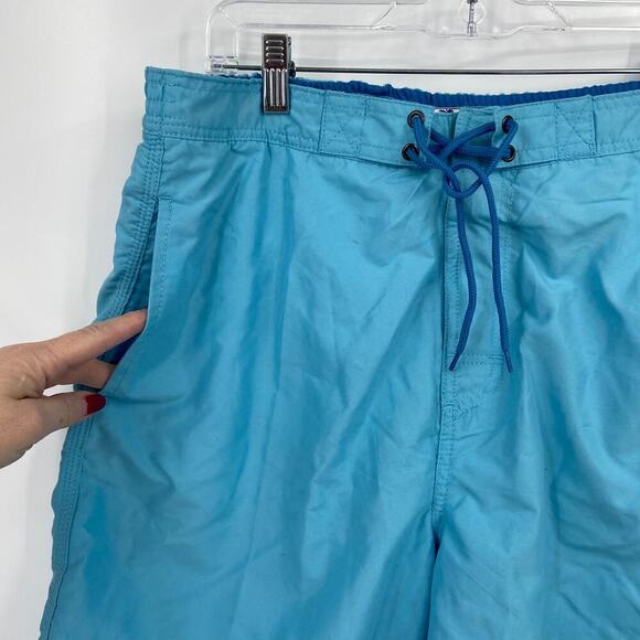 Trunks Contrast Swami Swim Shorts Men's Size L Varsity Blue Mesh Brief Lining - Picture 3 of 14